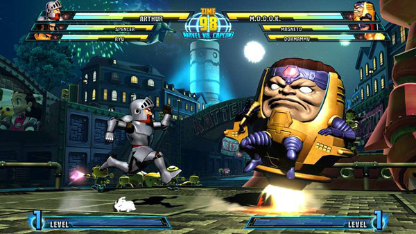 Blog do Amer - Cultura Pop por quilo!!!: Crítica do Amer: Marvel vs Capcom  3: Fate of Two Worlds