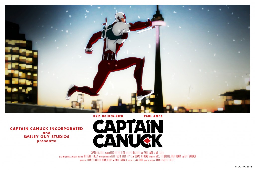 Captain Canuck Postcard