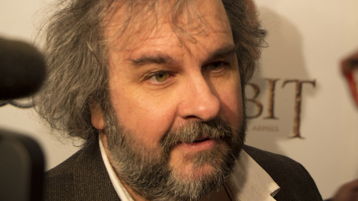 Peter Jackson speak about how Tolkien became a huge part of his life to local press.