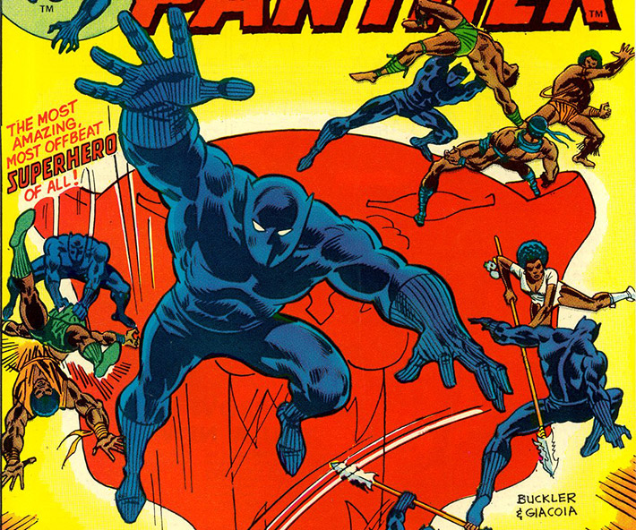 black panther jungle action