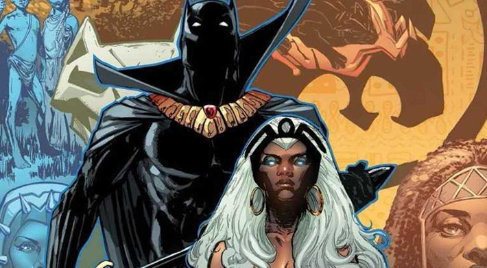 black panther storm married