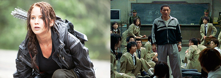 hunger games battle royale