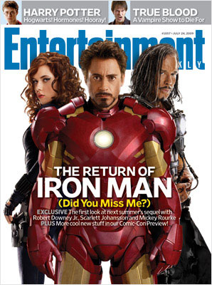 Entertainment Weekly Iron Man 2 Cover Entertainment Weekly Iron Man 2 Cover