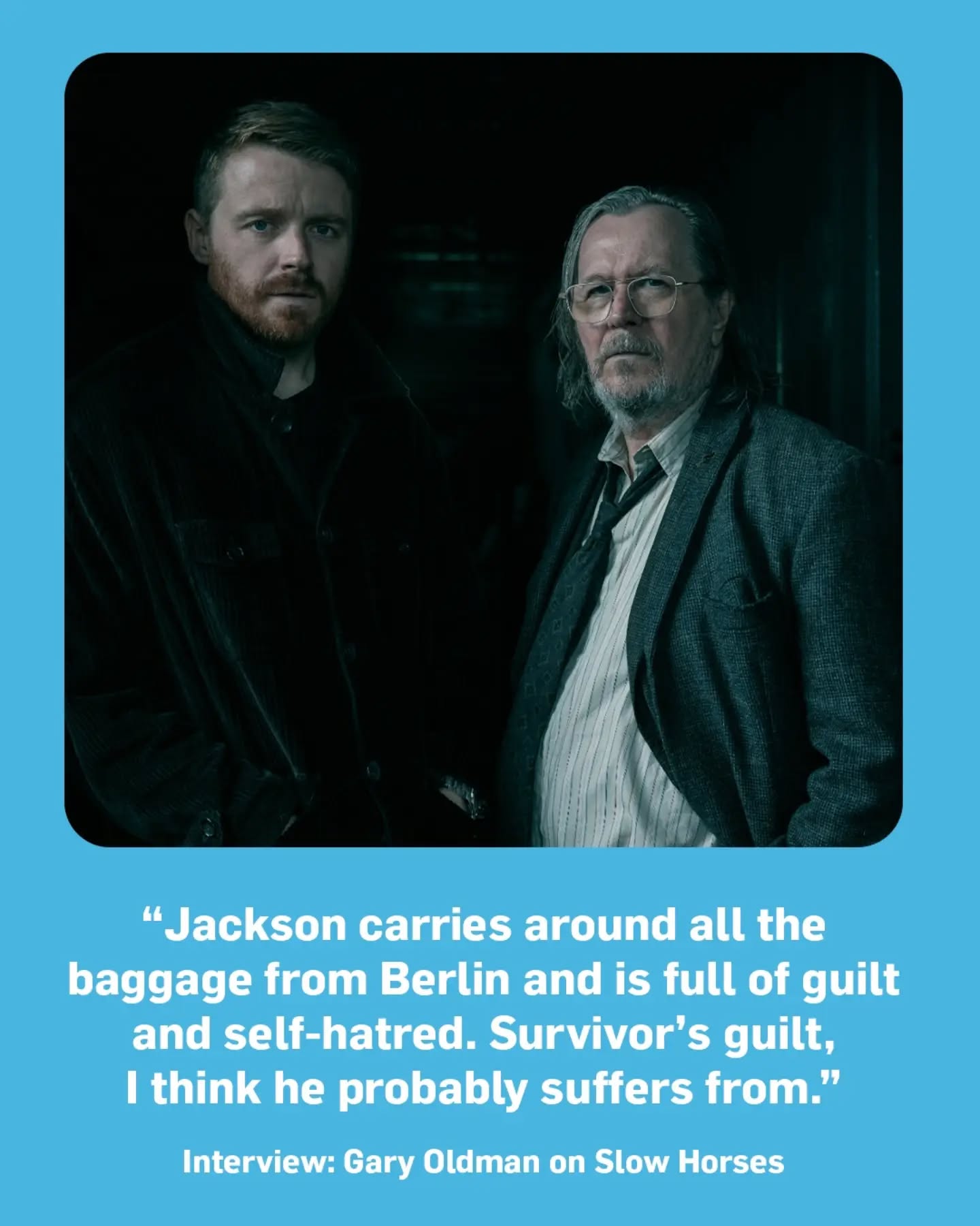 Six seasons into Slow Horses, Gary Oldman continues to find new layers in Jackson Lamb, the sharp-tongued, dishevelled spy at the centre of the series.

In conversation with That Shelf at TIFF, Oldman reflects on playing Lamb over multiple seasons, the character’s history and hidden vulnerabilities, and the parallels between Lamb and another of his iconic spies, George Smiley. He also shares how adapting Mick Herron’s novels allows him to keep discovering new details about a character who carries years of history and baggage.

📝 Full interview by Pat Mullen now up on That Shelf (and at the link in our bio).