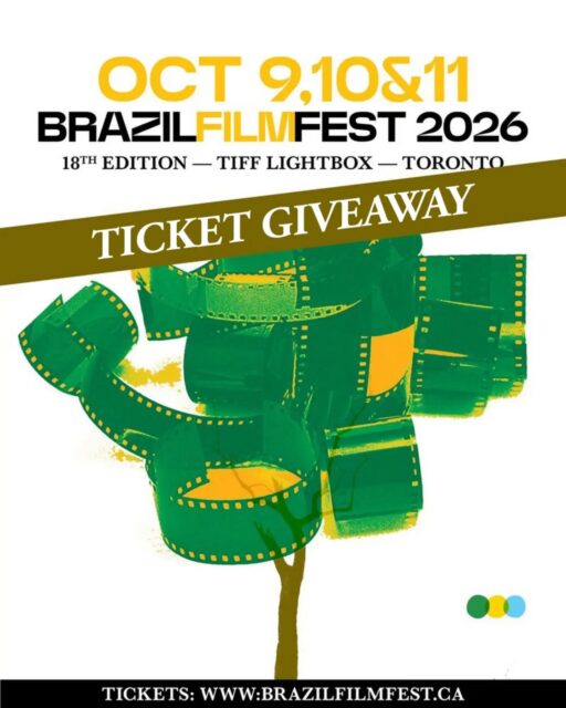 CONTEST: ENTER FOR YOUR CHANCE TO WIN TICKETS TO BRAZIL FILM FEST

That Shelf, and @brazilfilmfest want to send you and a friend to see the best of Brazilian cinema in Toronto!

🗓️ Film 1 - Malês (Oct 9, 11 am)

🗓️ Film 2 - Zico, the Samurai of Quintino (Oct 9, 2 pm)

🗓️ Film 3 - The Noise of the Night (Oct 9, 4:45 pM)

🗓️ Film 4 - If I Were You 3 (Oct 10, 11:15 am)

🗓️ Film 5 - The Crime Genius (Oct 11, 11 am)

Here's how to enter:

🇧🇷 Follow us and @brazilfilmfest
🇧🇷 Like this post
🇧🇷 Tell us which film you'd like to attend, and
🇧🇷 Tag a friend

October 9–11, 2026
📍 TIFF Lightbox | Toronto
🎟️ Tickets & festival details: brazilfilmfest.ca 

Giveaway closes on October 7. Open to Canadian residents only. Winners will be contacted via DM.

🗓️ Film 1 - Malês (Oct 9, 11 am)

Malês is a powerful story of resilience and courage set against the vibrant backdrop of Salvador in 1835. Torn from their homeland in Africa during their wedding ceremony, two young Muslims are enslaved in Brazil. Separated by a cruel fate, they struggle to survive and find one another again as they become caught up in the largest enslaved uprising in Brazilian history: the Malê Revolt.

🗓️ Film 2 - Zico, the Samurai of Quintino (Oct 9, 2 pm)

An original portrait of the life and career of Arthur Antunes Coimbra—better known as Zico. The Samurai of Quintino explores the many dimensions of one of football's greatest legends, revealing the unique personality behind the icon. Drawing on Zico's personal archive—made public for the first time—the documentary weaves together stories from his remarkable journey with Flamengo, the Brazilian National Team, and Japan. Featuring Ronaldo Nazário, Maestro Júnior, friends, and family, the film offers an intimate look at the man behind the legend, leading to a surprising encounter with the "Spirit of Zico": an identity as fascinating as it is paradoxical, forged in the suburbs of Rio de Janeiro, yet shaped by values and discipline that found their perfect match in Japan.

🗓️ Film 3 - The Noise of the Night (Oct 9, 4:45 PM)

Sônia is a woman who has spent her life burying the wounds of her childhood, feeling unseen and forgotten by her husband
