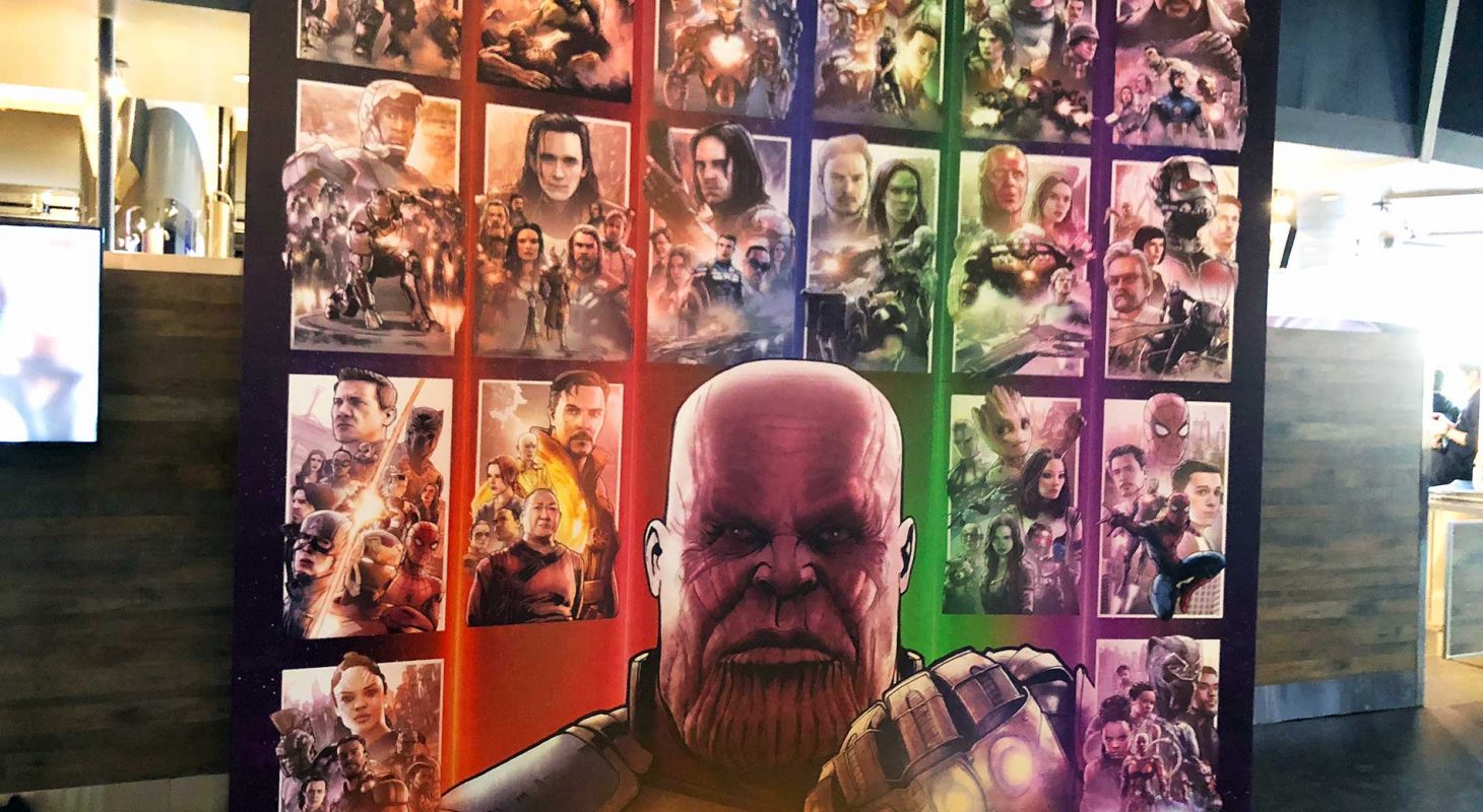 Avengers: Infinity War Box Office Artist James Raiz Mural