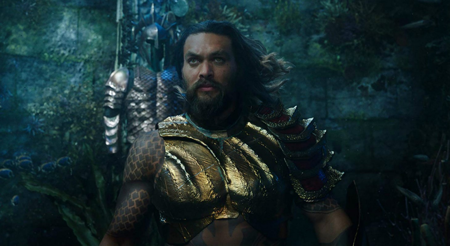 Aquaman Wearing Armour