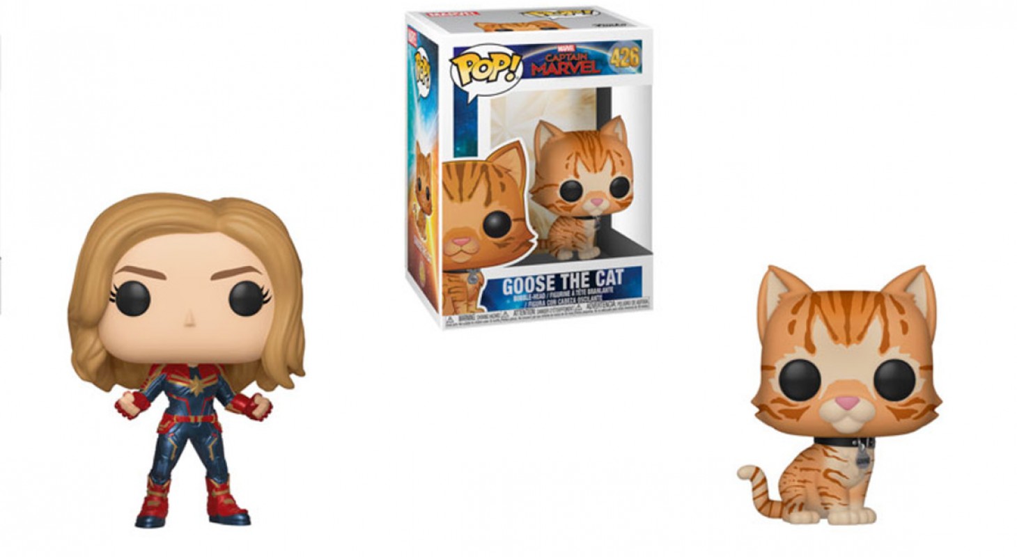 Captain Marvel Goose Flerken Funko
