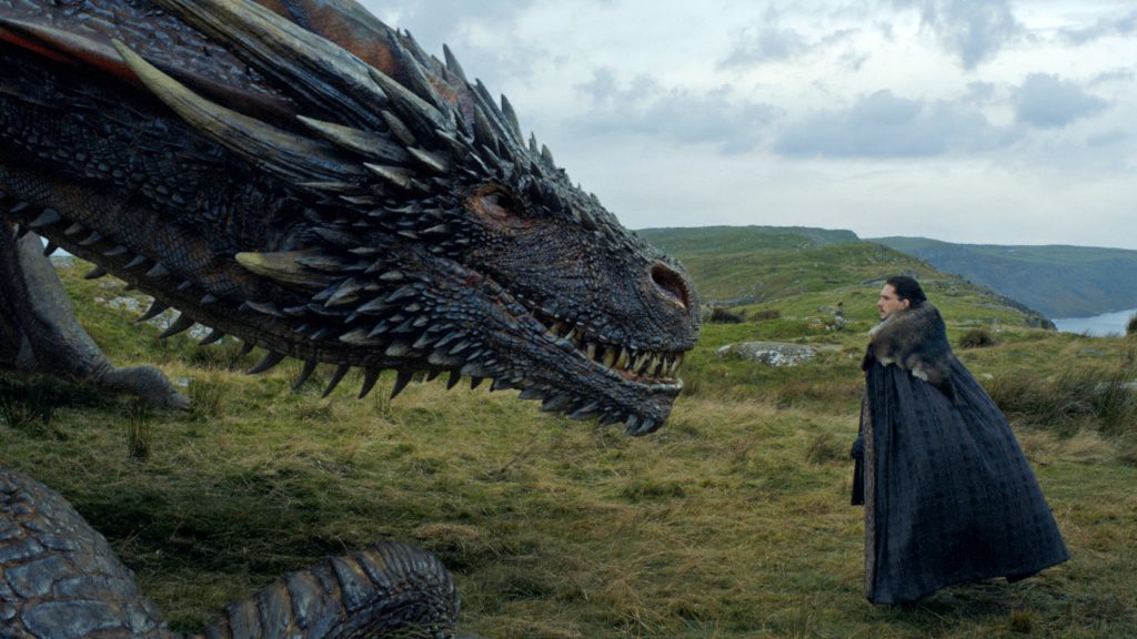 Game of Thrones Jon Snow Dragon
