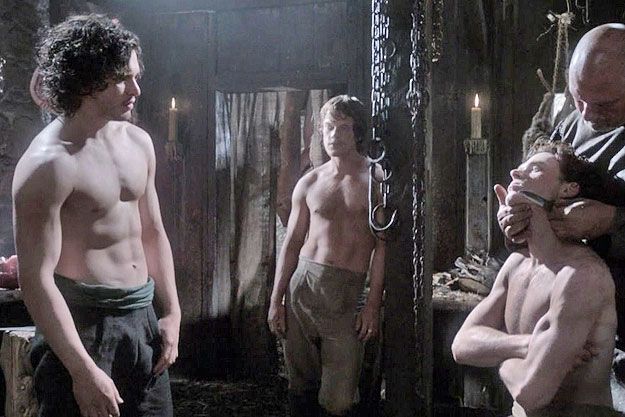 Game of Thrones Shirtless Starks