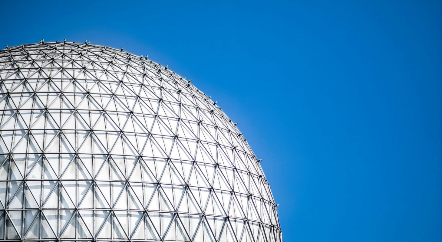 Ontarioplace-Cinesphere-blue-sky