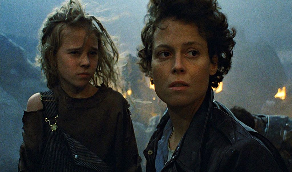 Aliens Ripley and Newt