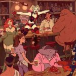 Harley-Quinn-Gang-at-a-Bar-Feature