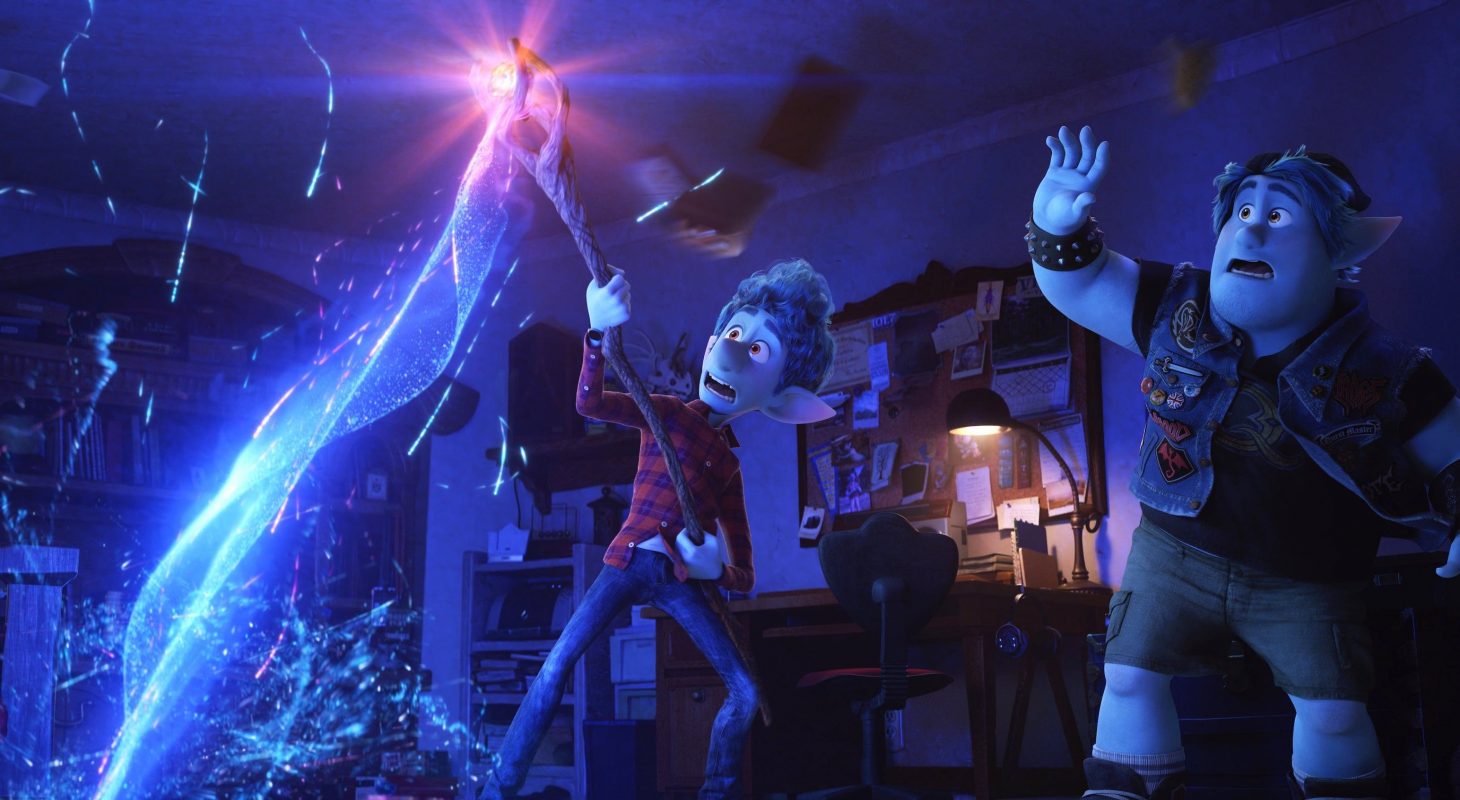 Onward blue people and lightning