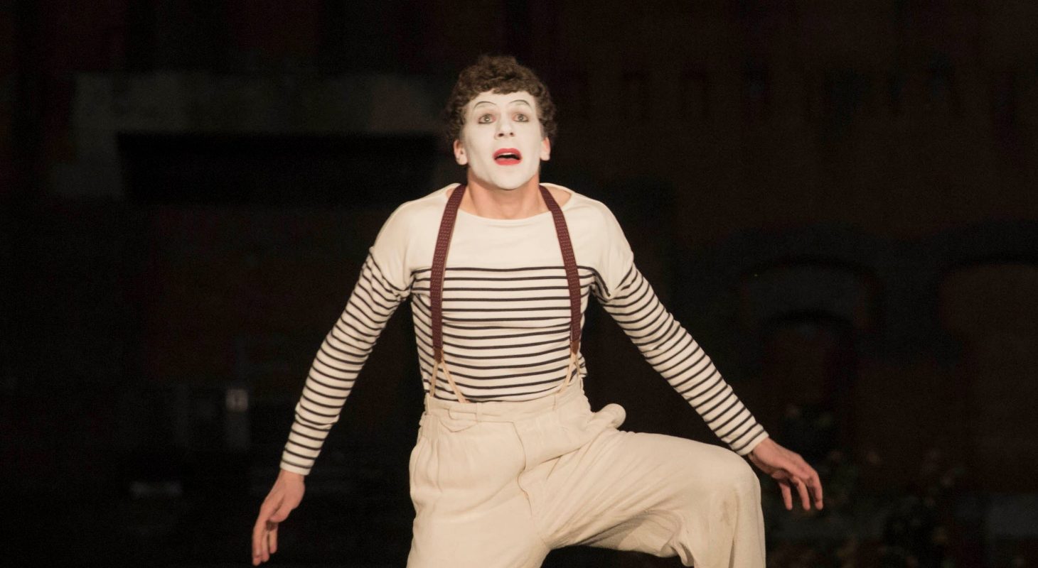 Resistance Jesse Eisenberg as Marcel Marceau