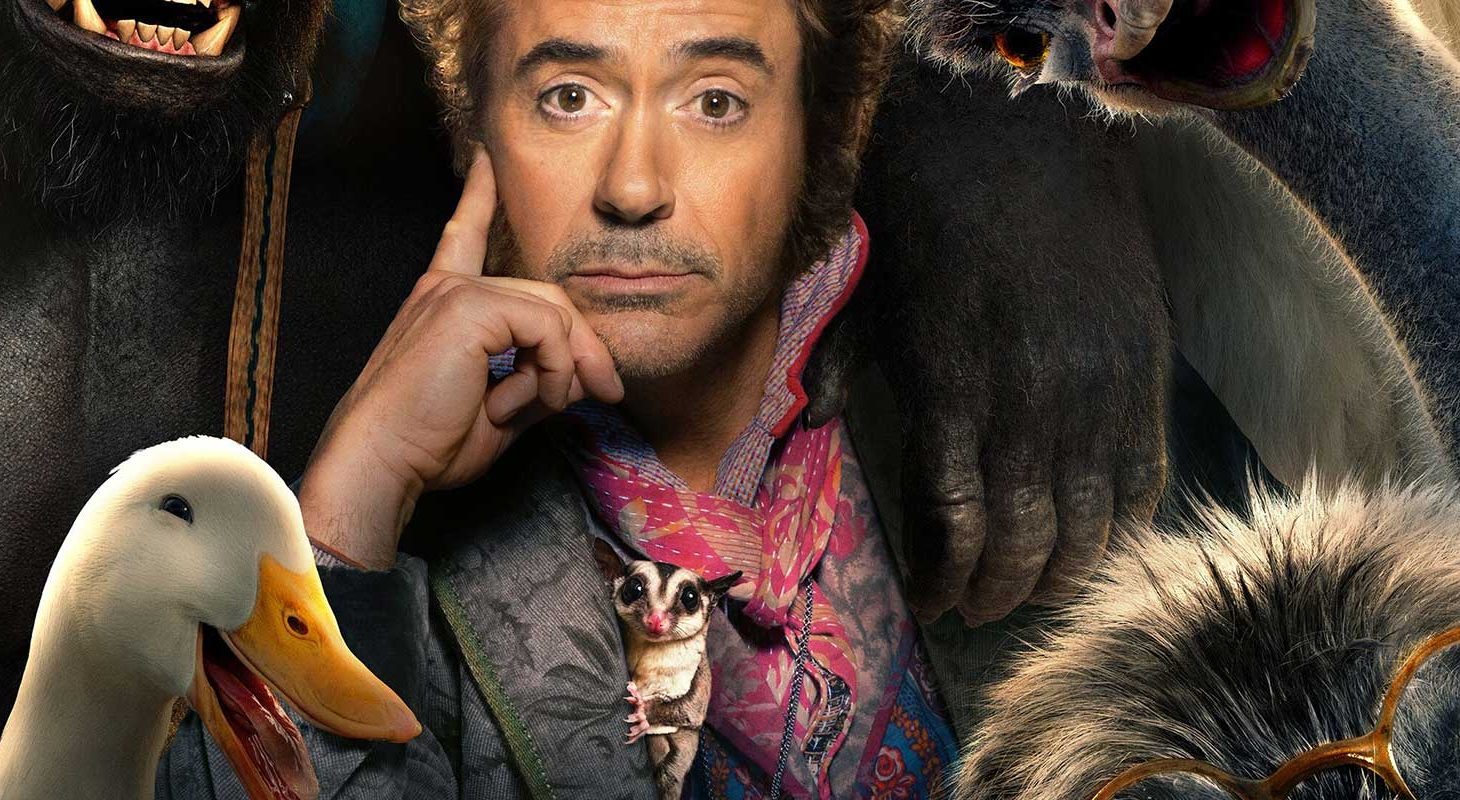 Robert Downey Jr. as Dr. Dolittle in the film's poster