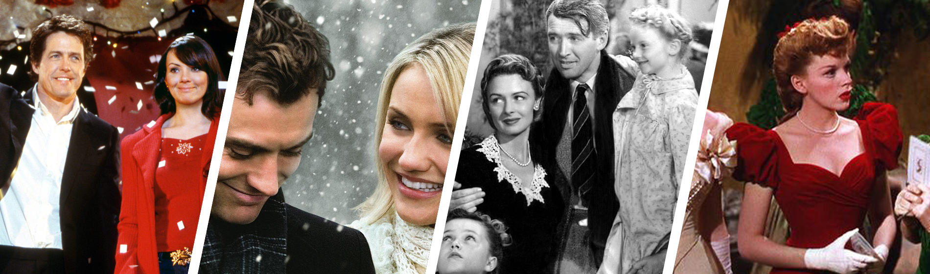 Love Actually, The Holiday, It's a Wonderful Life, Meet Me in St Louis