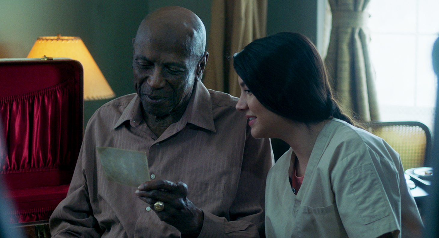 Louis Gossett Jr. and Ana Golja in The Cuban