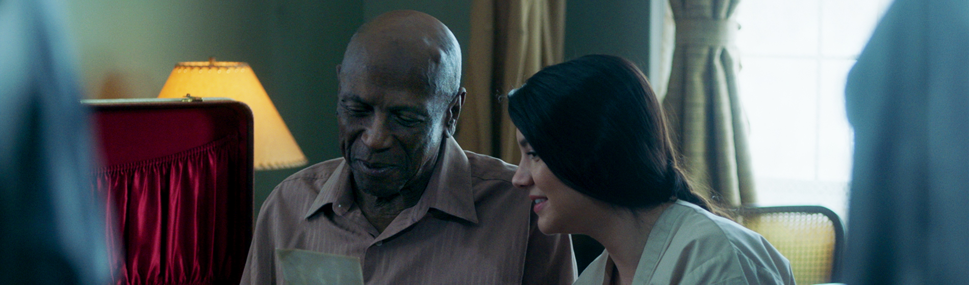 Louis Gossett Jr. and Ana Golja in The Cuban
