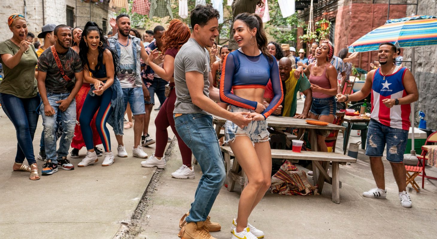 In the Heights movie Anthony Ramos and Melissa Barrera