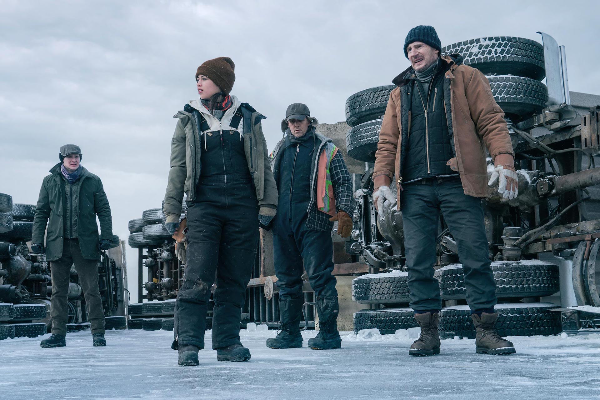 Liam Neeson The Ice Road movie review