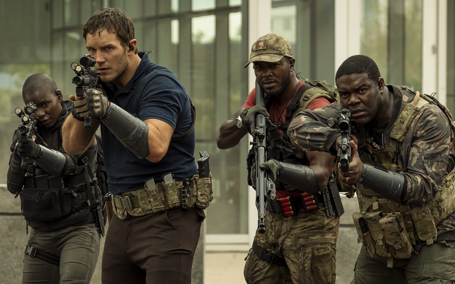 Chris Pratt, Edwin Hodge The Tomorrow War Review Amazon Prime