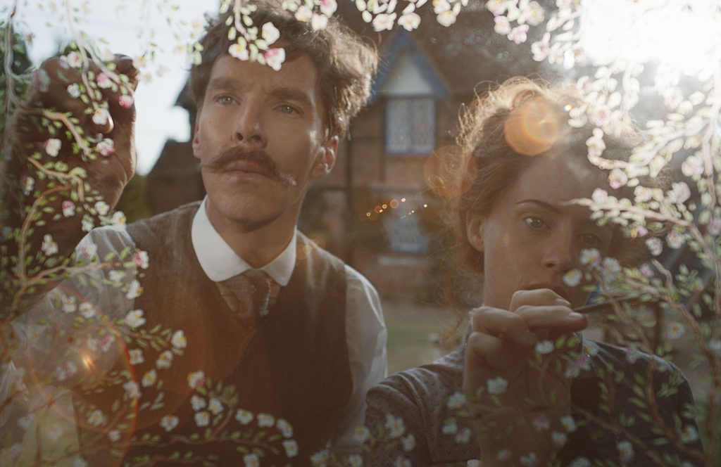 Benedict Cumberbatch and Claire Foy in The Electrical Life of Louis Wain