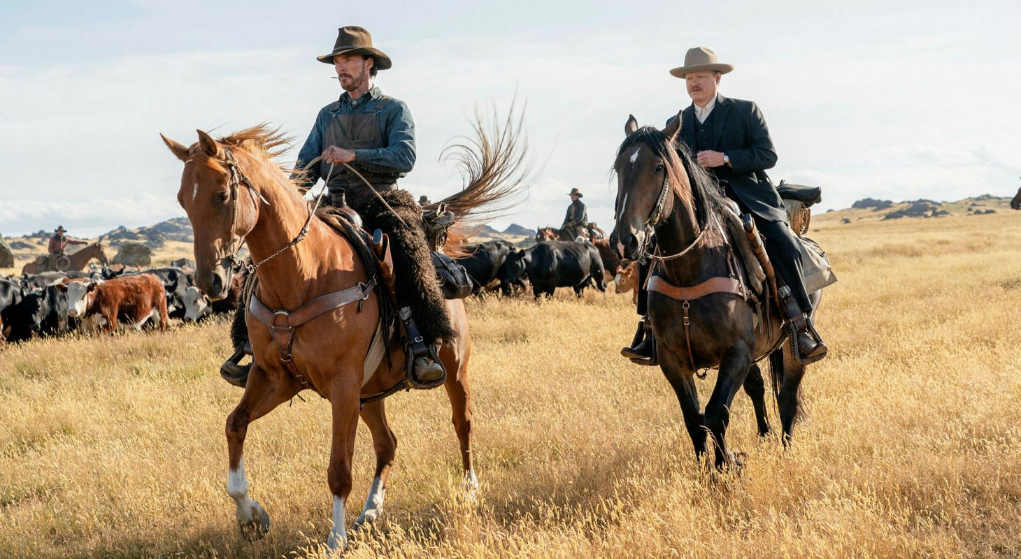 Benedict Cumberbatch and Jesse Plemons in The Power of the Dog