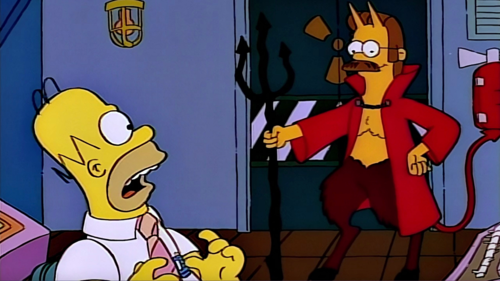 The Devil and Homer Simpson Treehouse of Horrors IV