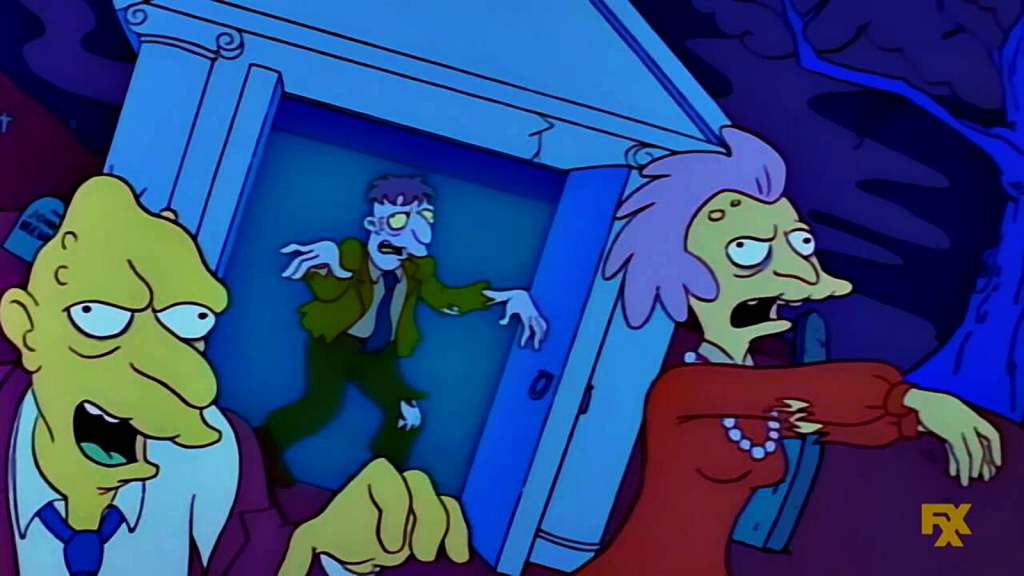 Dial Z for Zombie, The Simpsons Treehouse of Horror IIII
