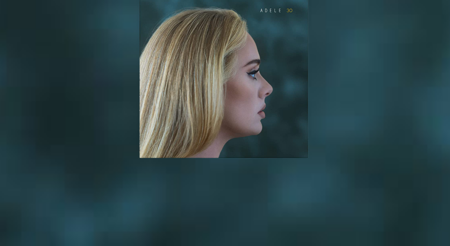 Adele 30 cover