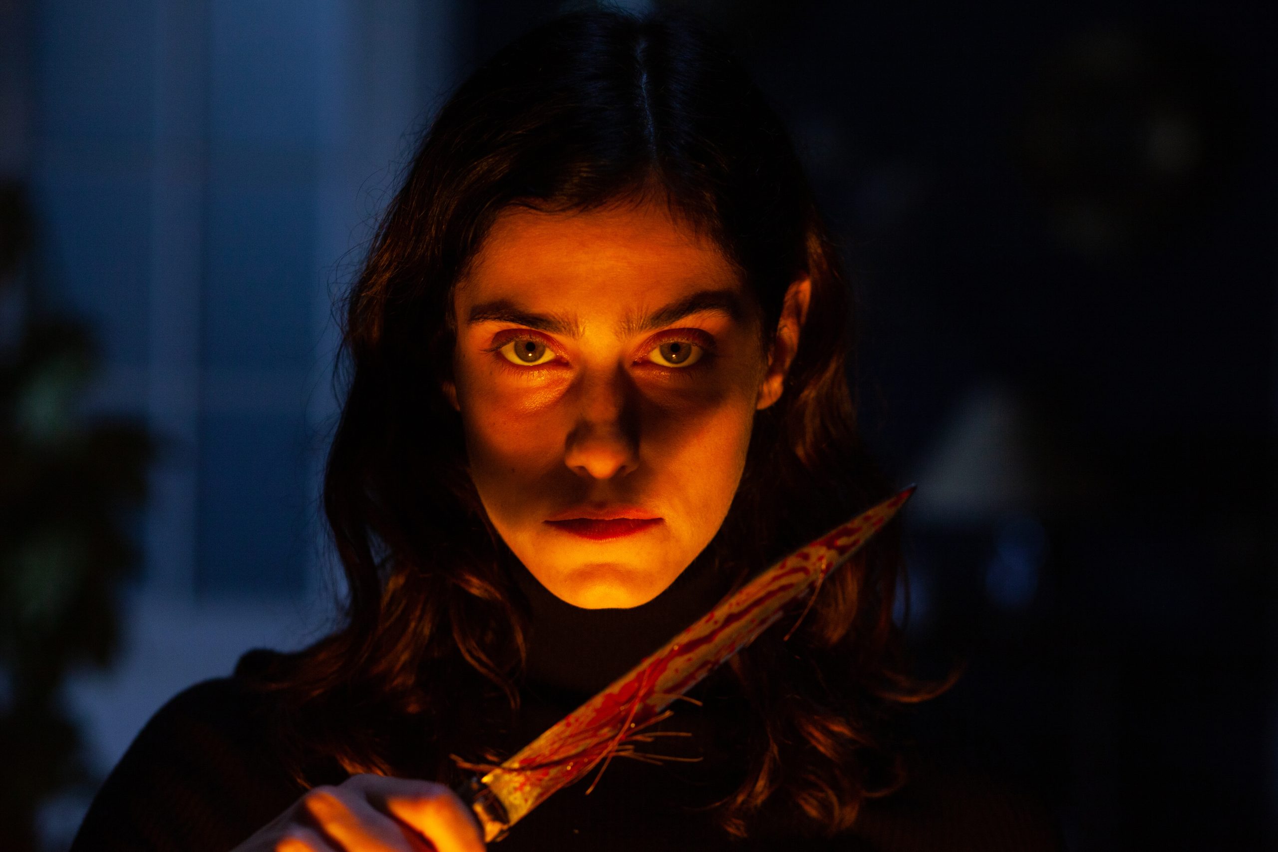 Eugénie Derouand in the holiday Horror The Advent Calendar movie on Shudder