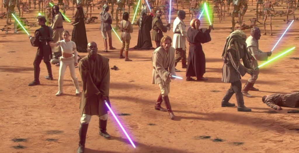 Battle in Star Wars Episode 2: Attack of the Clones