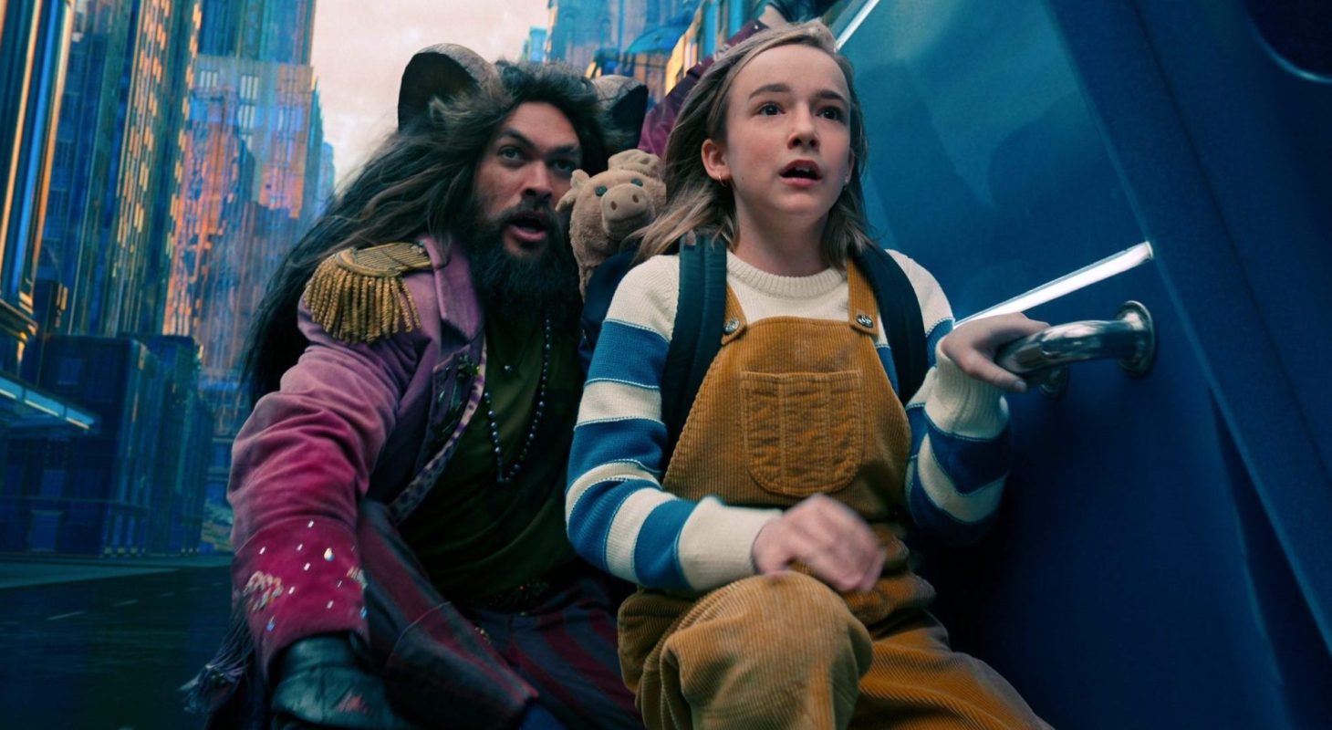 Jason Momoa and Marlow Barkley in Slumberland