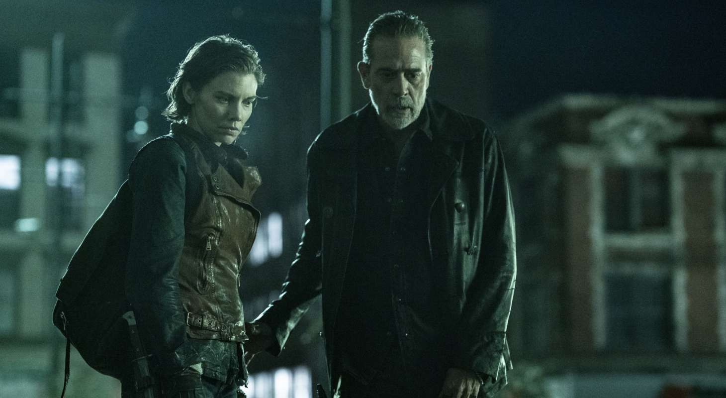 Jeffrey Dean Morgan and Lauren Cohan in Dead City