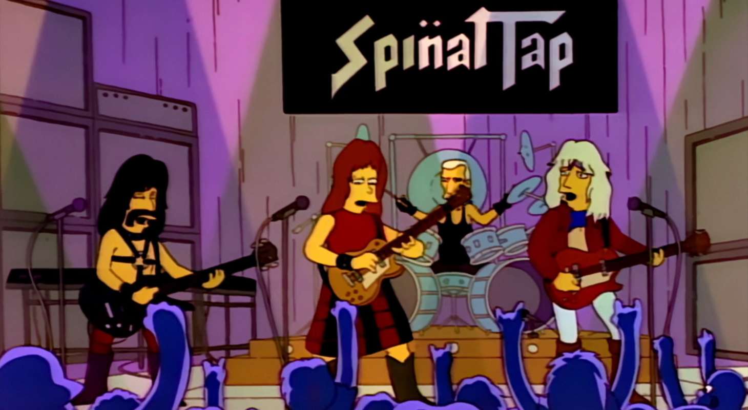 Spinal Tap appears on The Otto Show, The Simpsons.