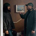 Bob Marley: One Love director Reinaldo Marcus Green on set with Kingsley Ben-Adir