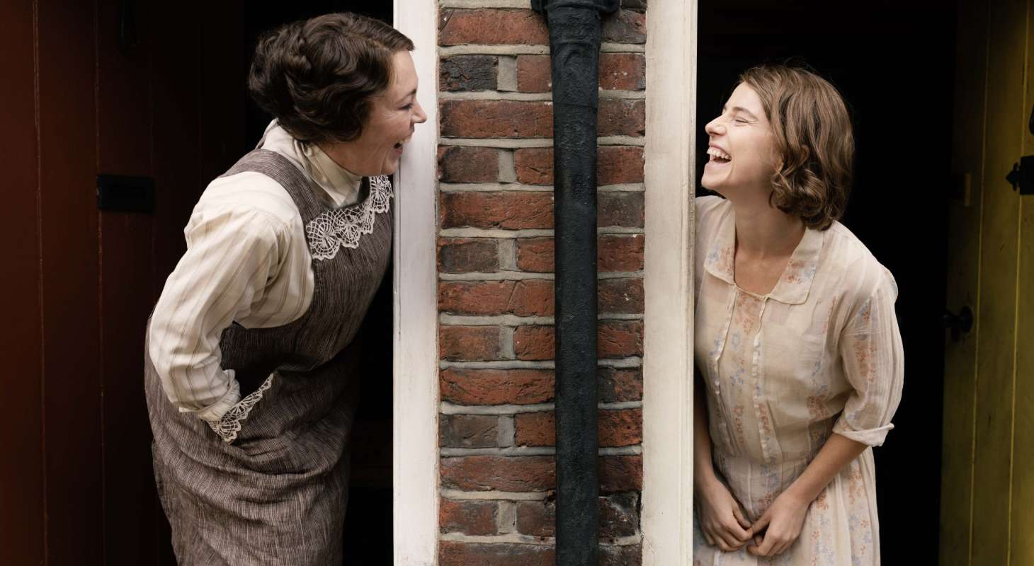 Olivia Colman and Jessie Buckley in Wicked Little Letters