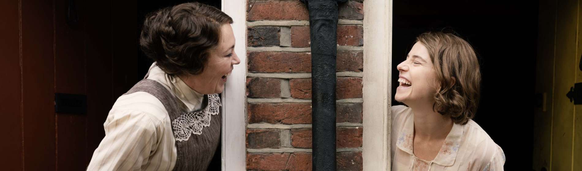Olivia Colman and Jessie Buckley in Wicked Little Letters
