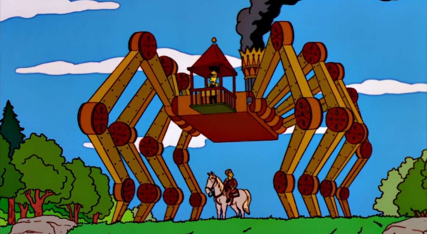 Wild Wild West in The Sweetest Apu, The Simpsons