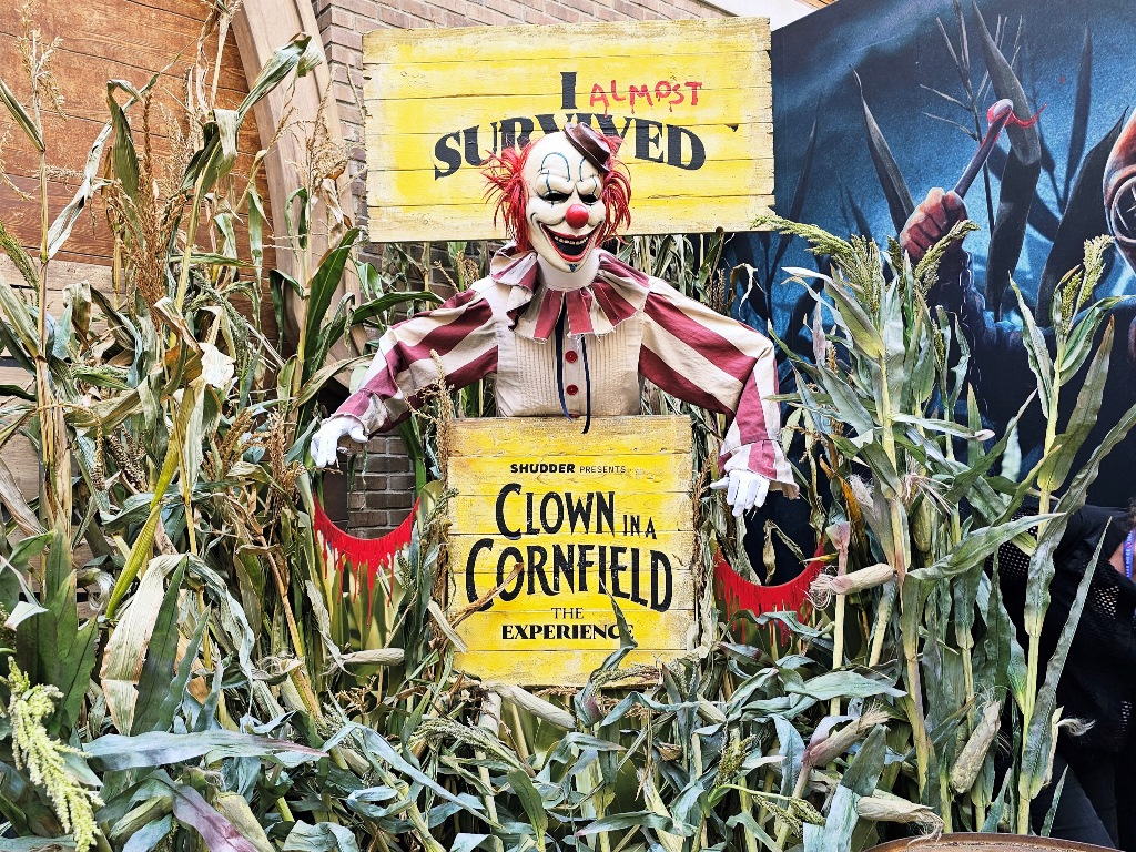 'Clown in a Cornfield' activation at SDCC