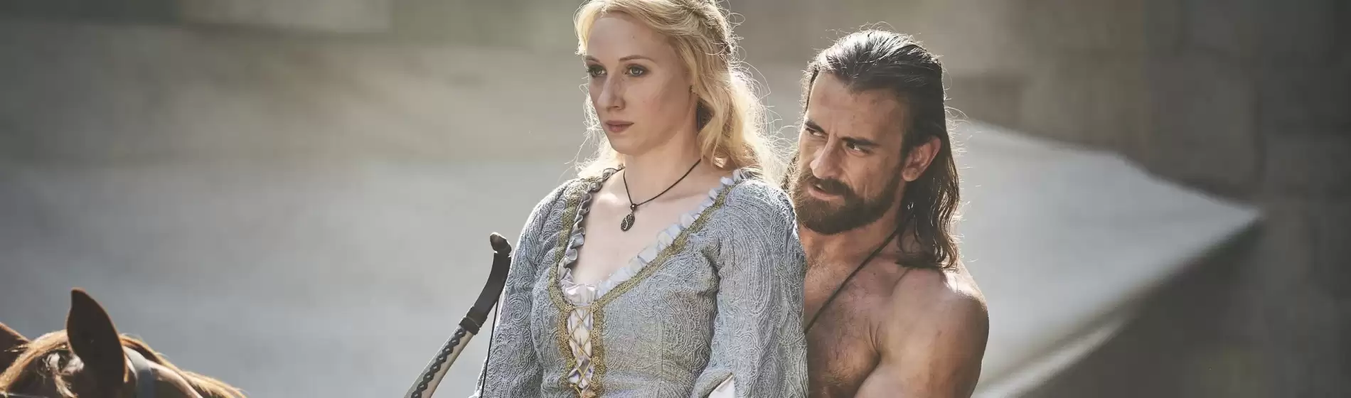 GellÃ©rt L. Kádár as John Hunyadi and Vivien Rujder as Elizabeth Szilágyi in Rise of the Raven