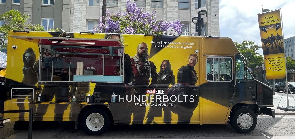 'Thunderbolts' Treatz Truck at SDCC