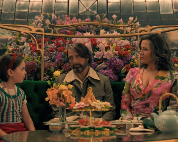 Dust Bunny movie review Midnight Madness TIFF 2025, Bryan Fuller, Mads Mikkelsen, Sigourney Weaver