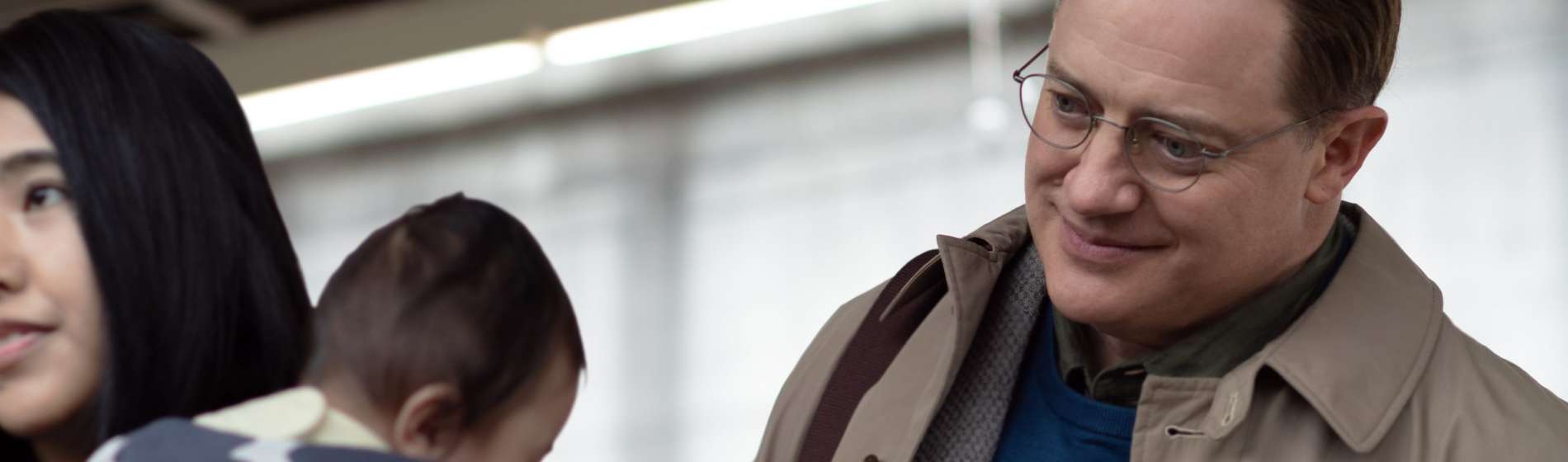 Brendan Fraser in RENTAL FAMILY. Photo by James Lisle/Searchlight Pictures. © 2025 Searchlight Pictures. All Rights Reserved.