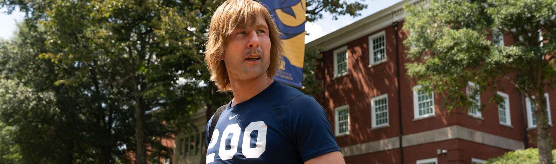 Glen Powell as Chad Powers in Chad Powers / Courtesy of Disney+