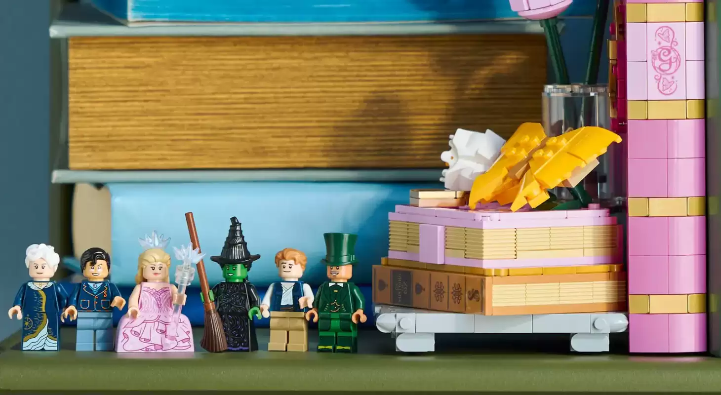 LEGO Gift Guide 2025 - Wicked Bookends and Mini Figs