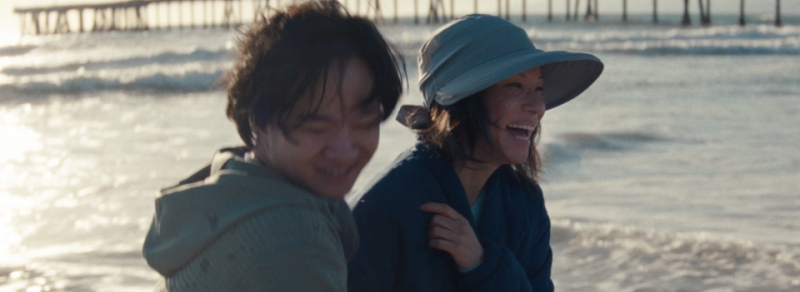 Lucy Liu and Lawrence Shou in Rosemead