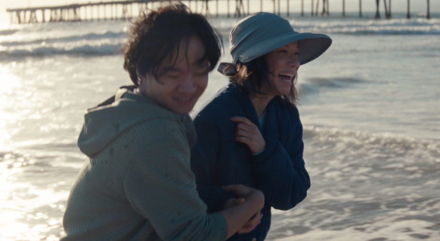 Lucy Liu and Lawrence Shou in Rosemead