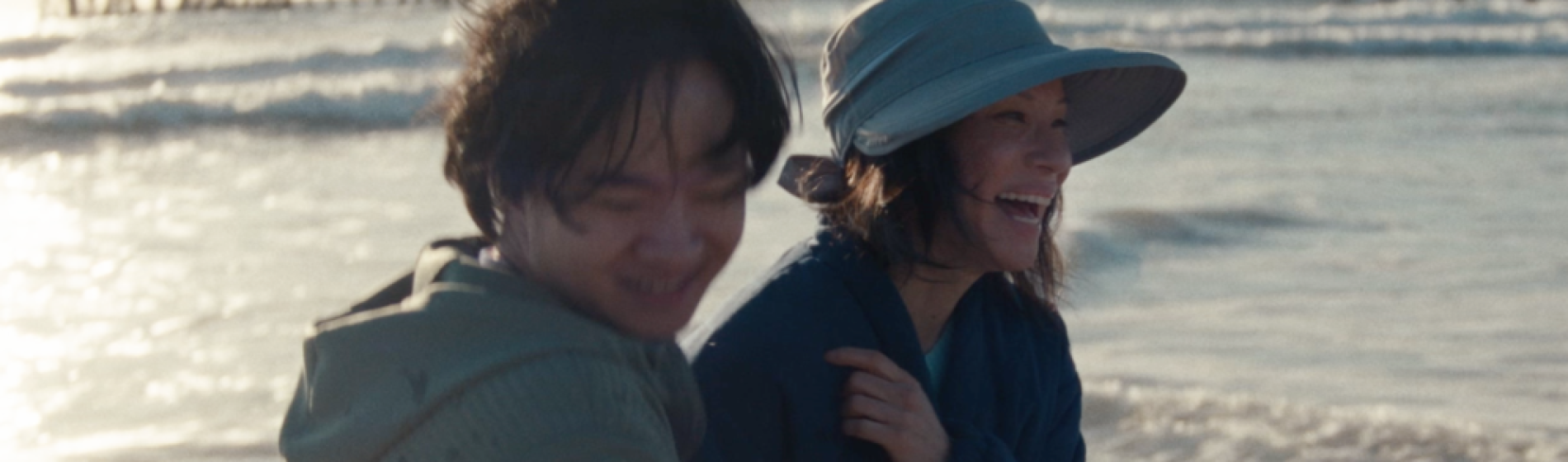 Lucy Liu and Lawrence Shou in Rosemead